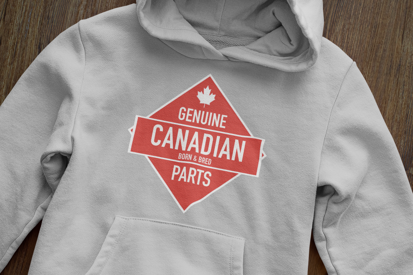 Canadian "Genuine Born and Bred" Hoodie