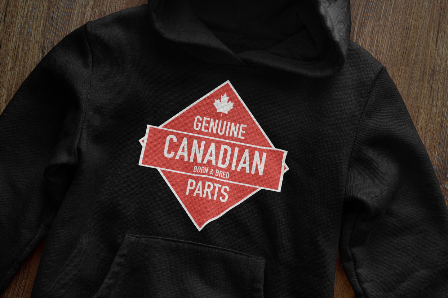 Canadian "Genuine Born and Bred" Hoodie