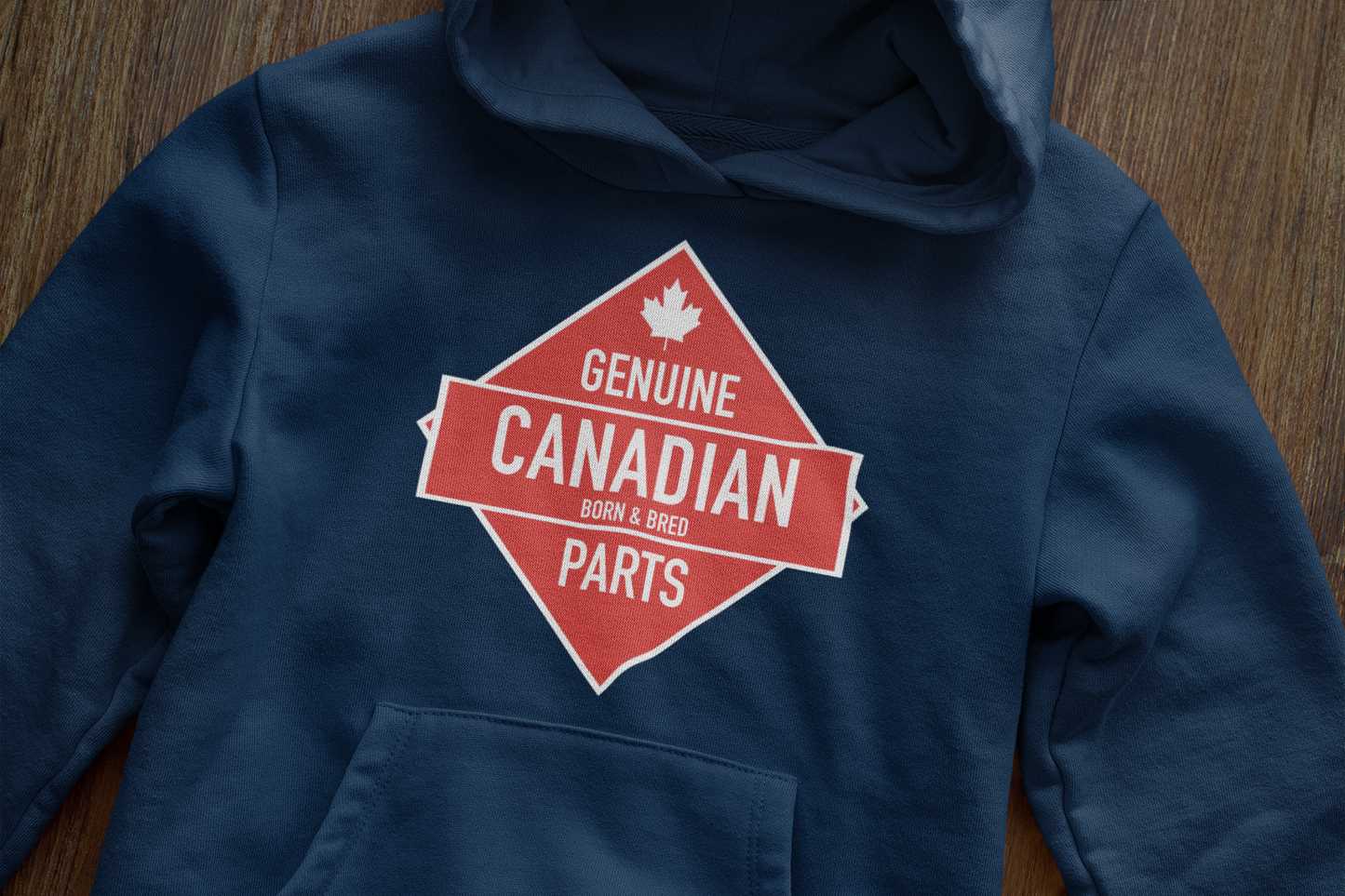 Canadian "Genuine Born and Bred" Hoodie