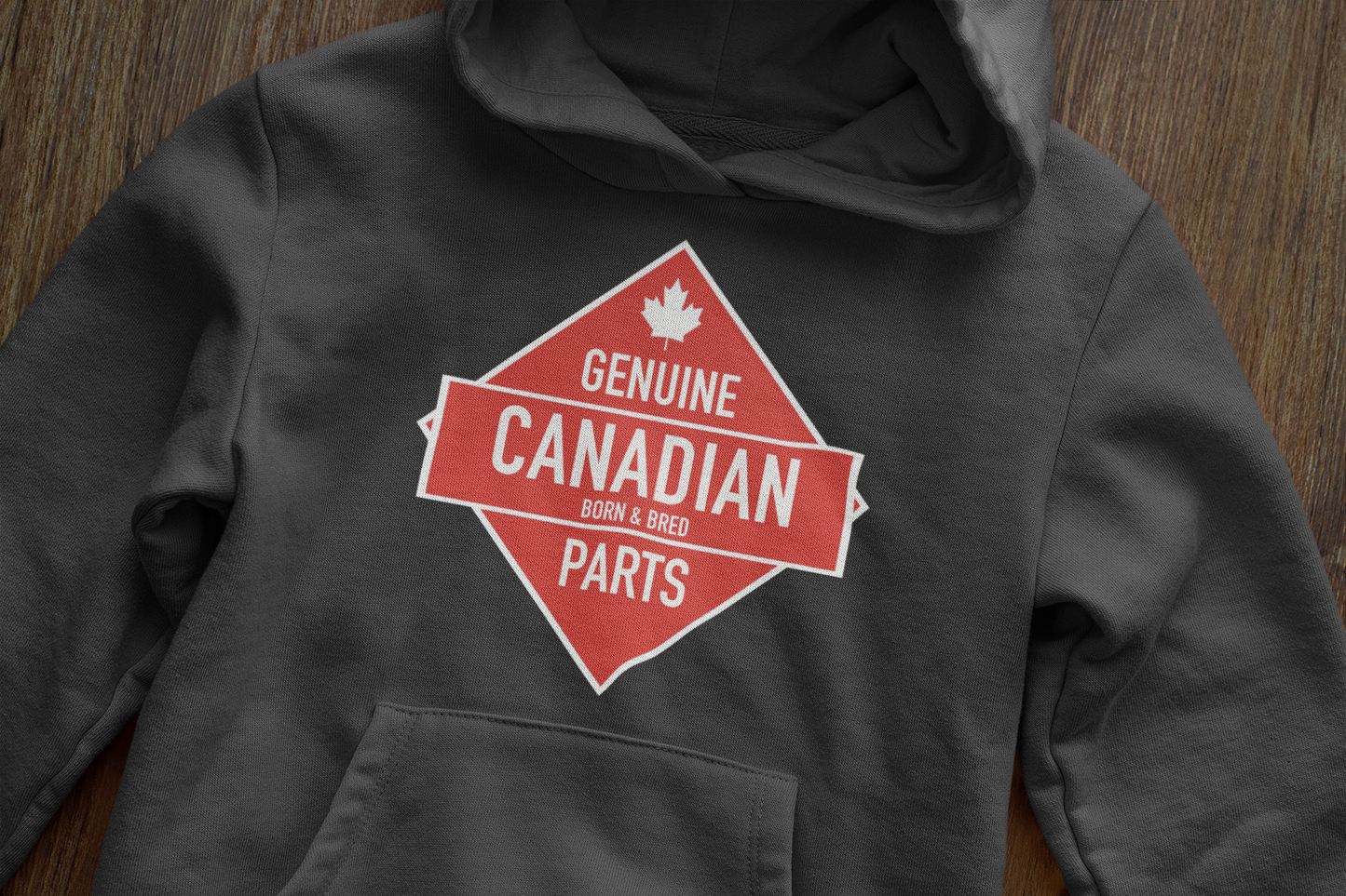 Canadian "Genuine Born and Bred" Hoodie