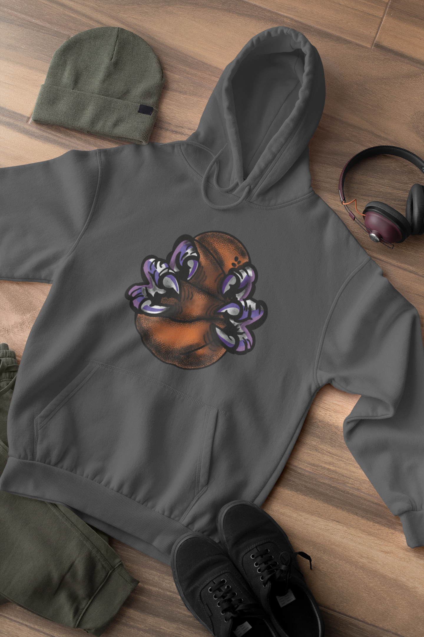 Raptor Dino Ball Hoodie