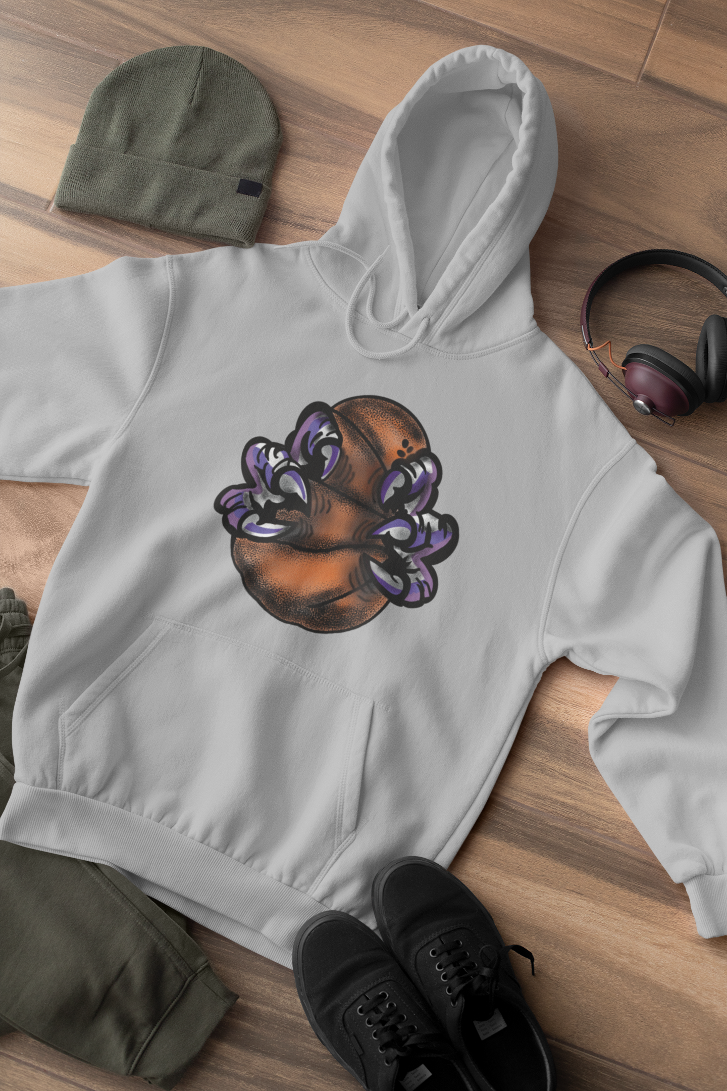 Raptor Dino Ball Hoodie