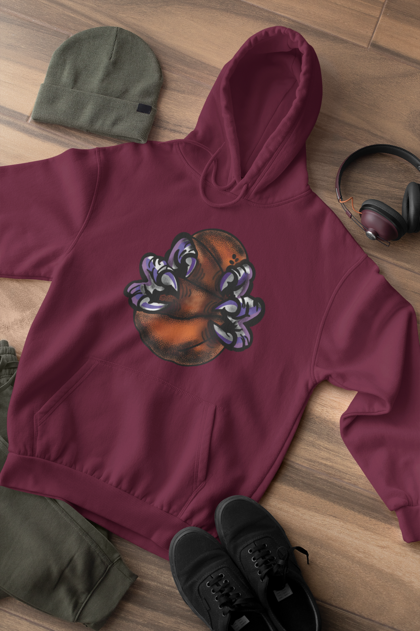 Raptor Dino Ball Hoodie