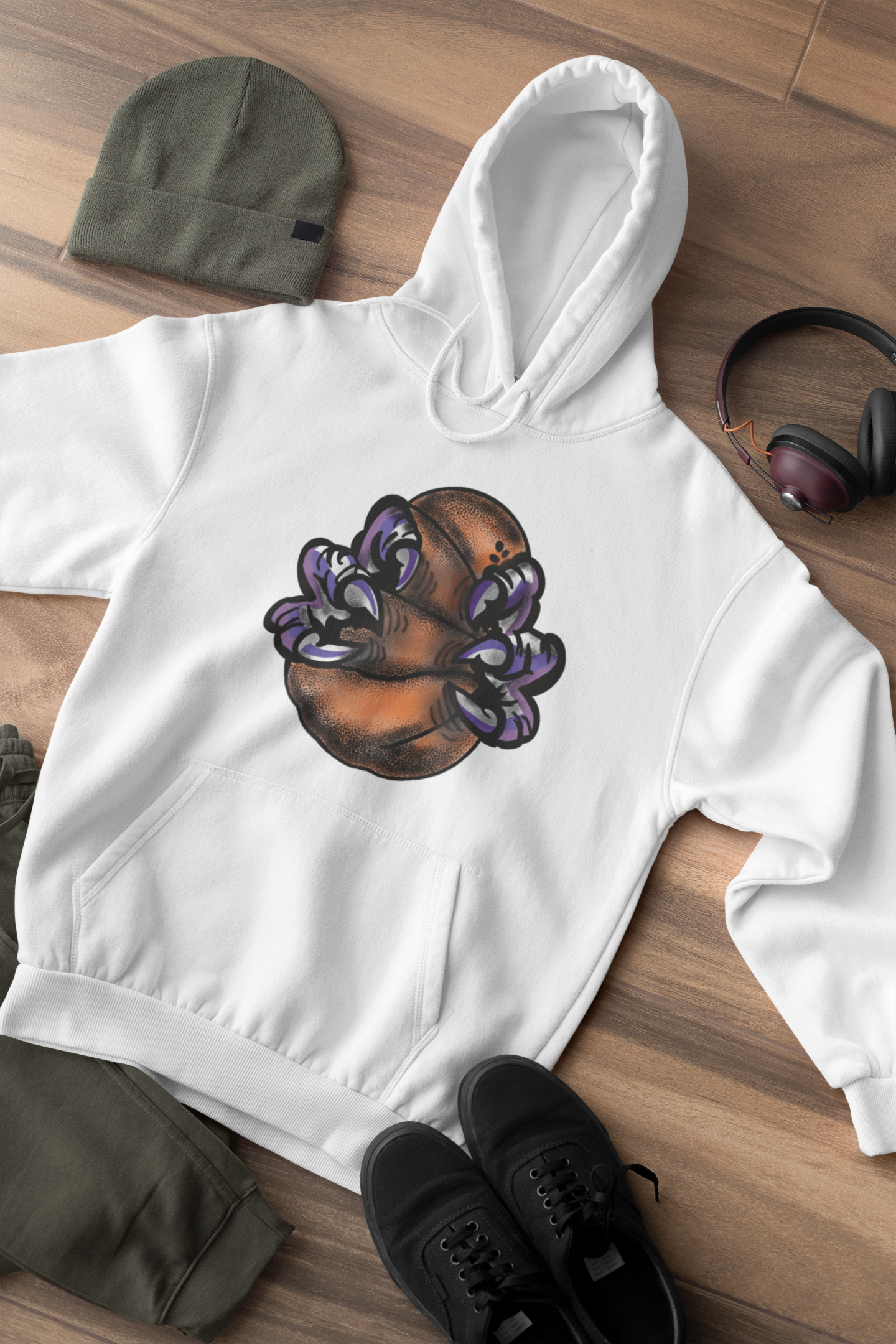 Raptor Dino Ball Hoodie