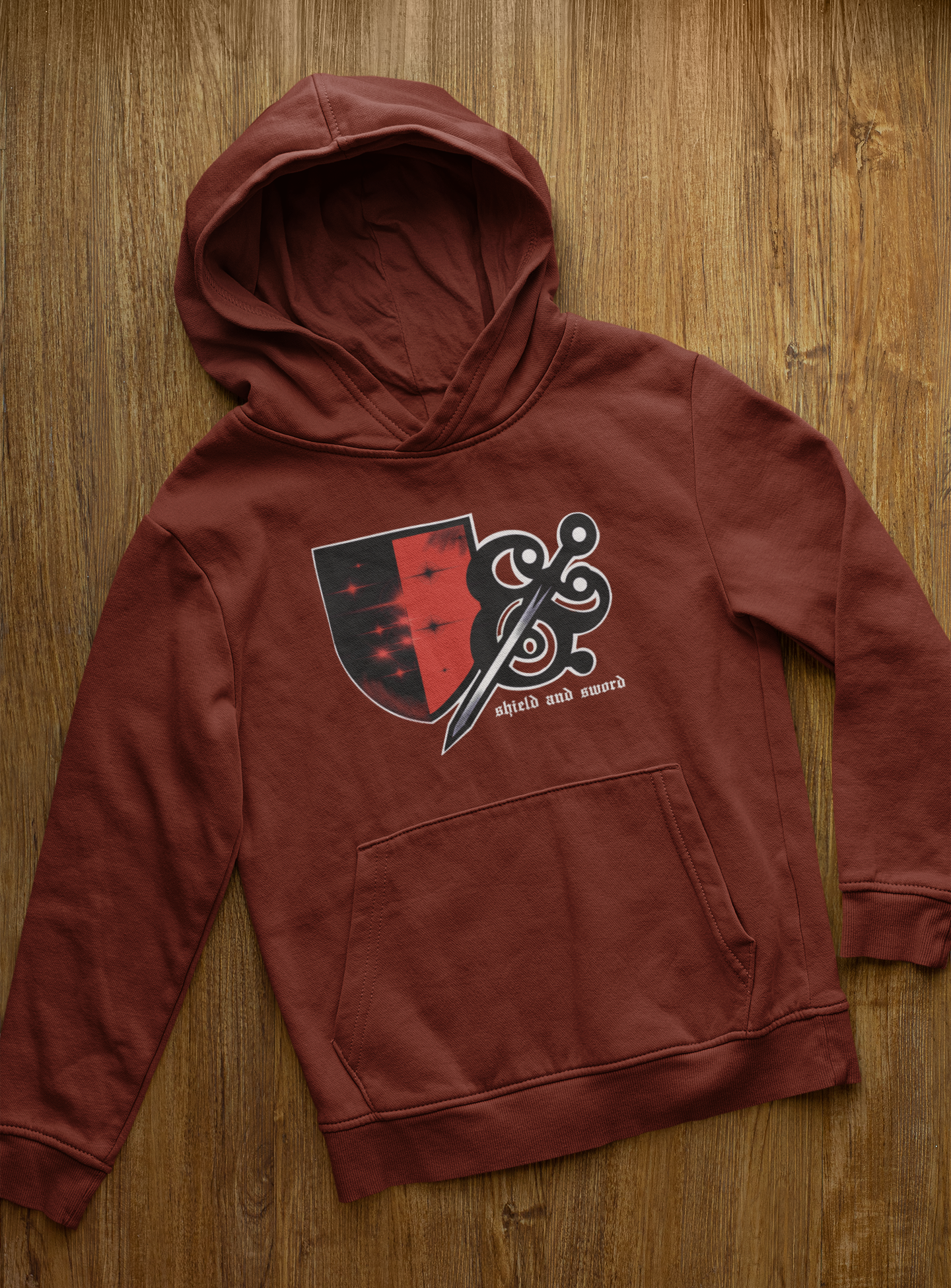 Shield and Sword Hoodie