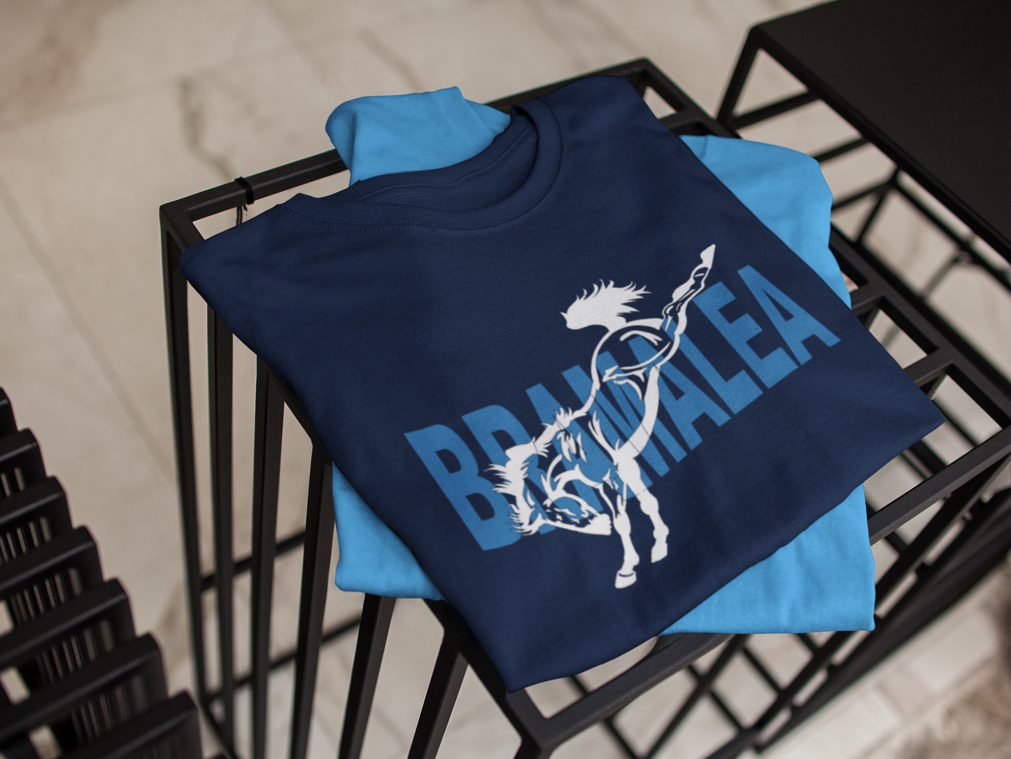 Bramalea Secondary School "Bramalea Overlay" Bronco T-Shirt