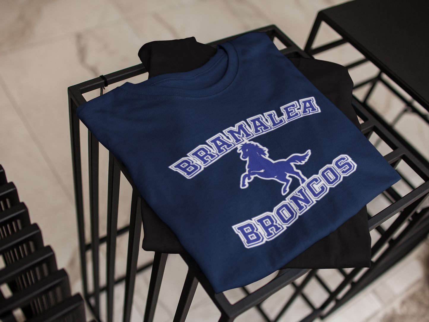 Bramalea Secondary School "Neighing Bronco" T-Shirt