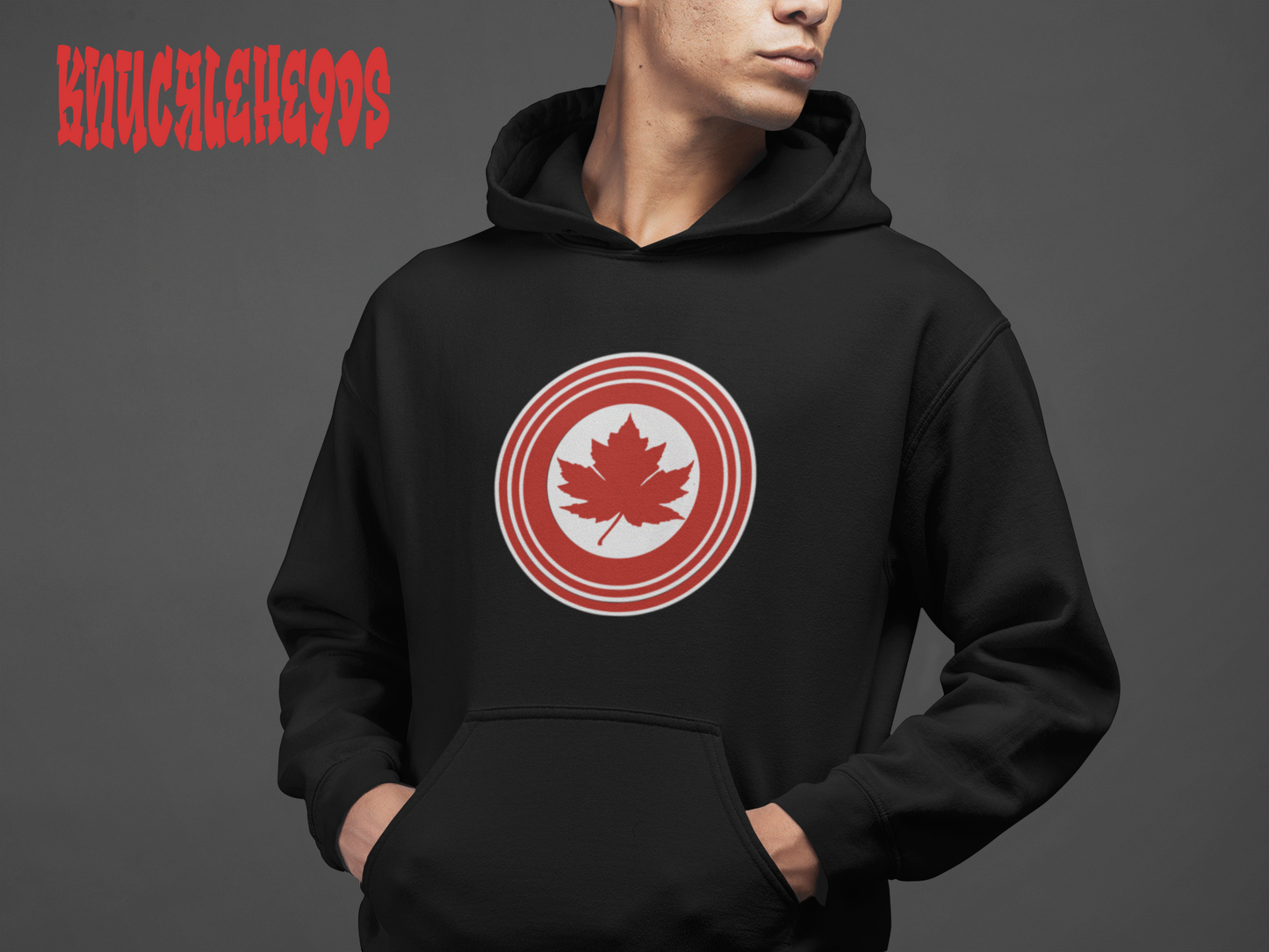 Red Rings Canada Hoodie