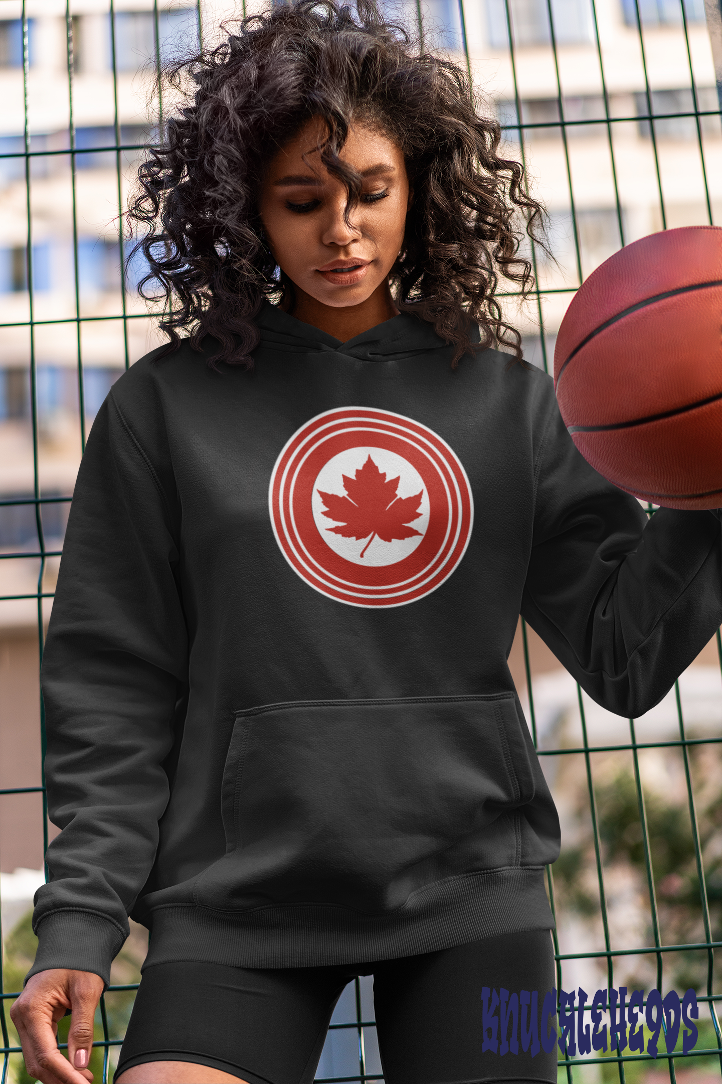 Red Rings Canada Hoodie