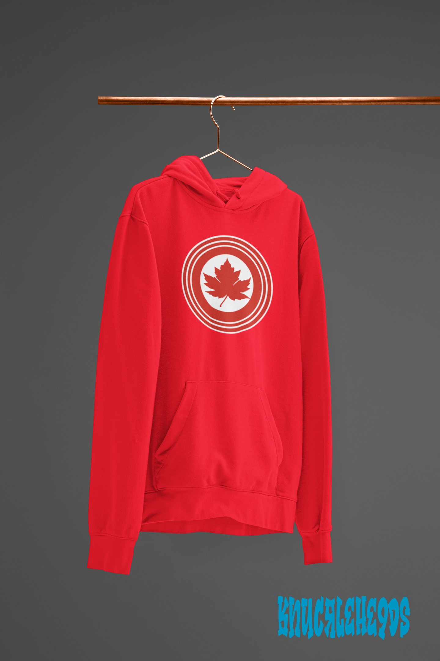 Red Rings Canada Hoodie