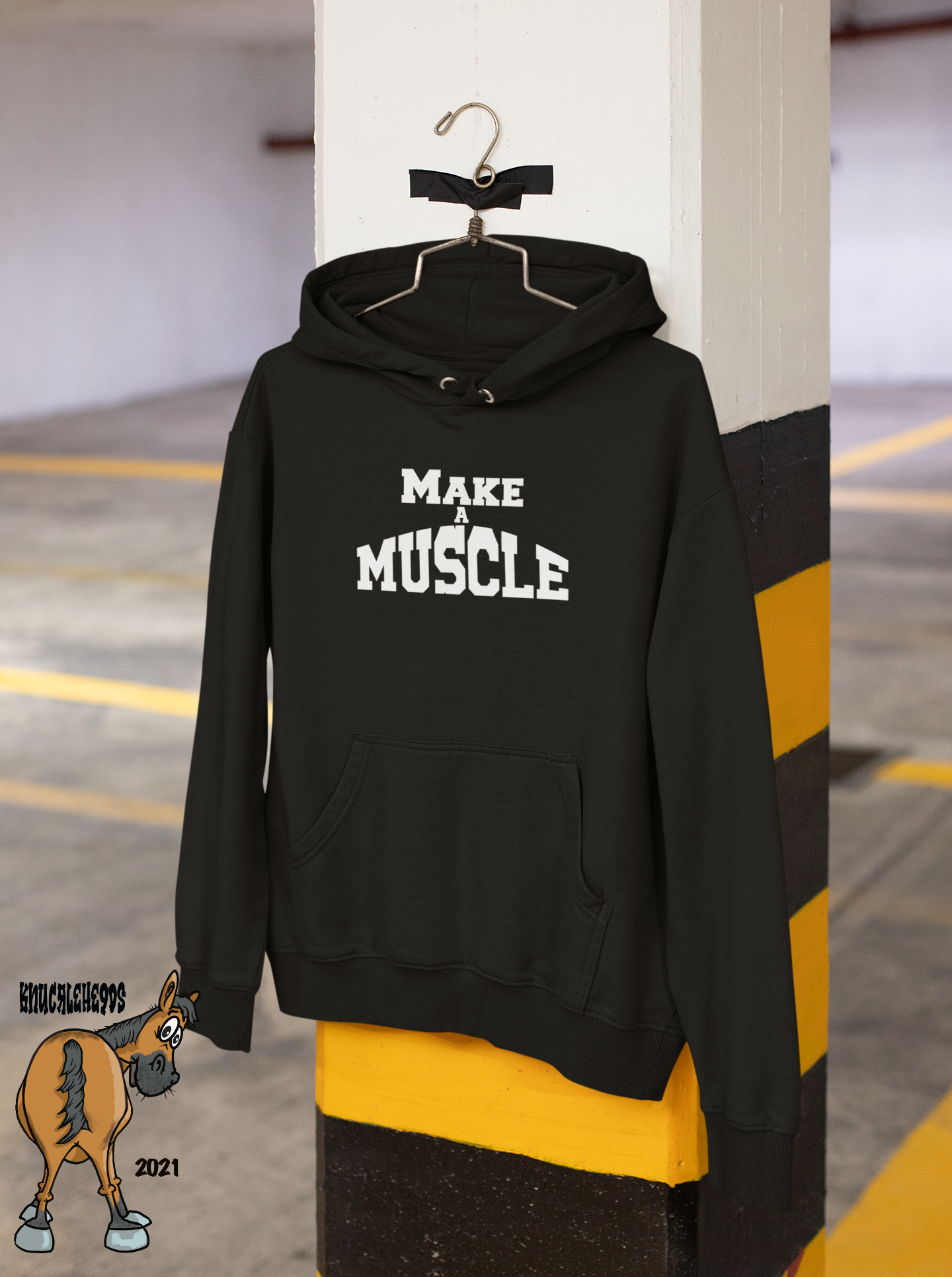 Make A Muscle Hoodie