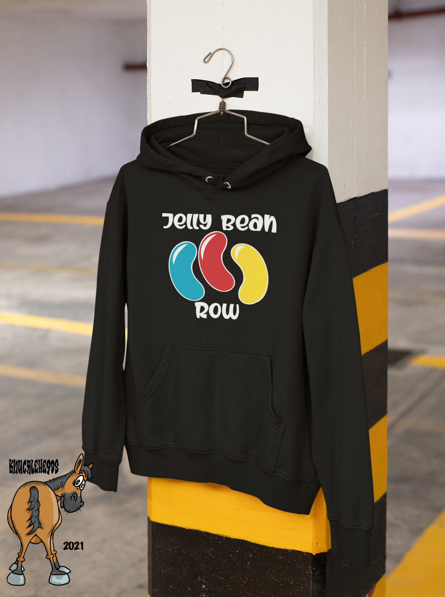 Jelly Bean Row Hoodie