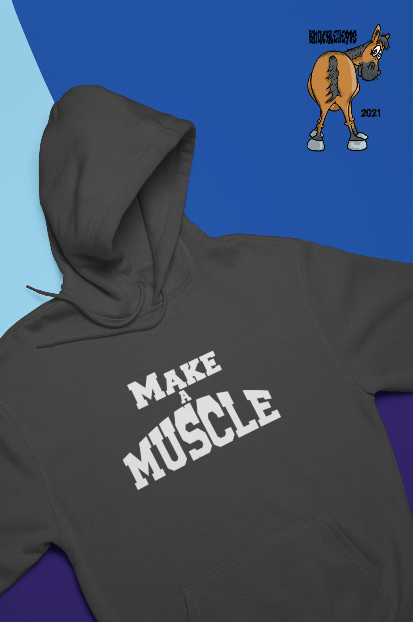 Make A Muscle Hoodie