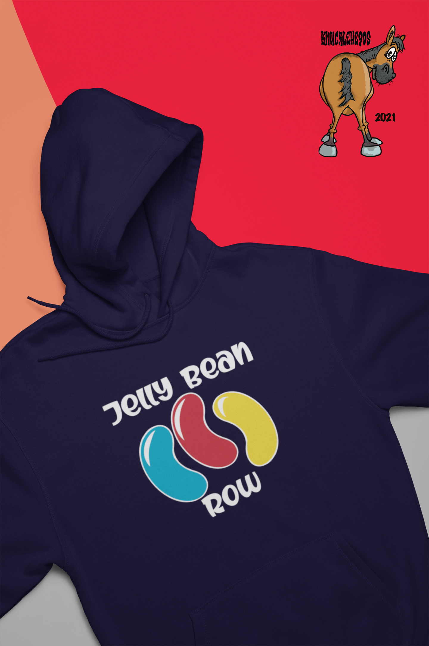 Jelly Bean Row Hoodie