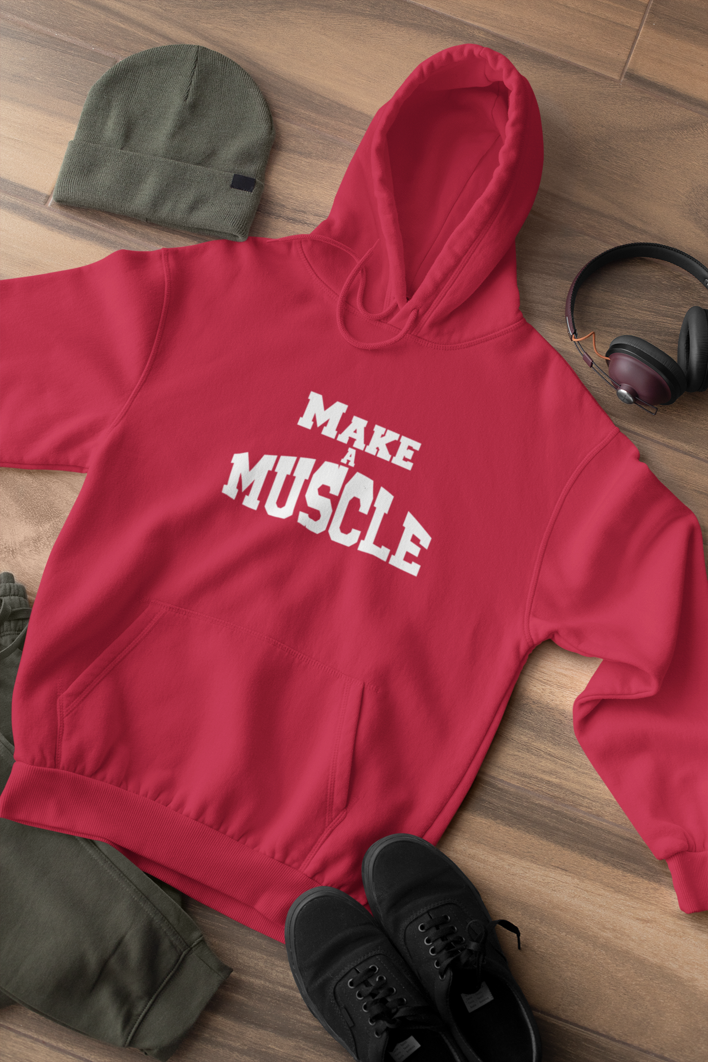 Make A Muscle Hoodie