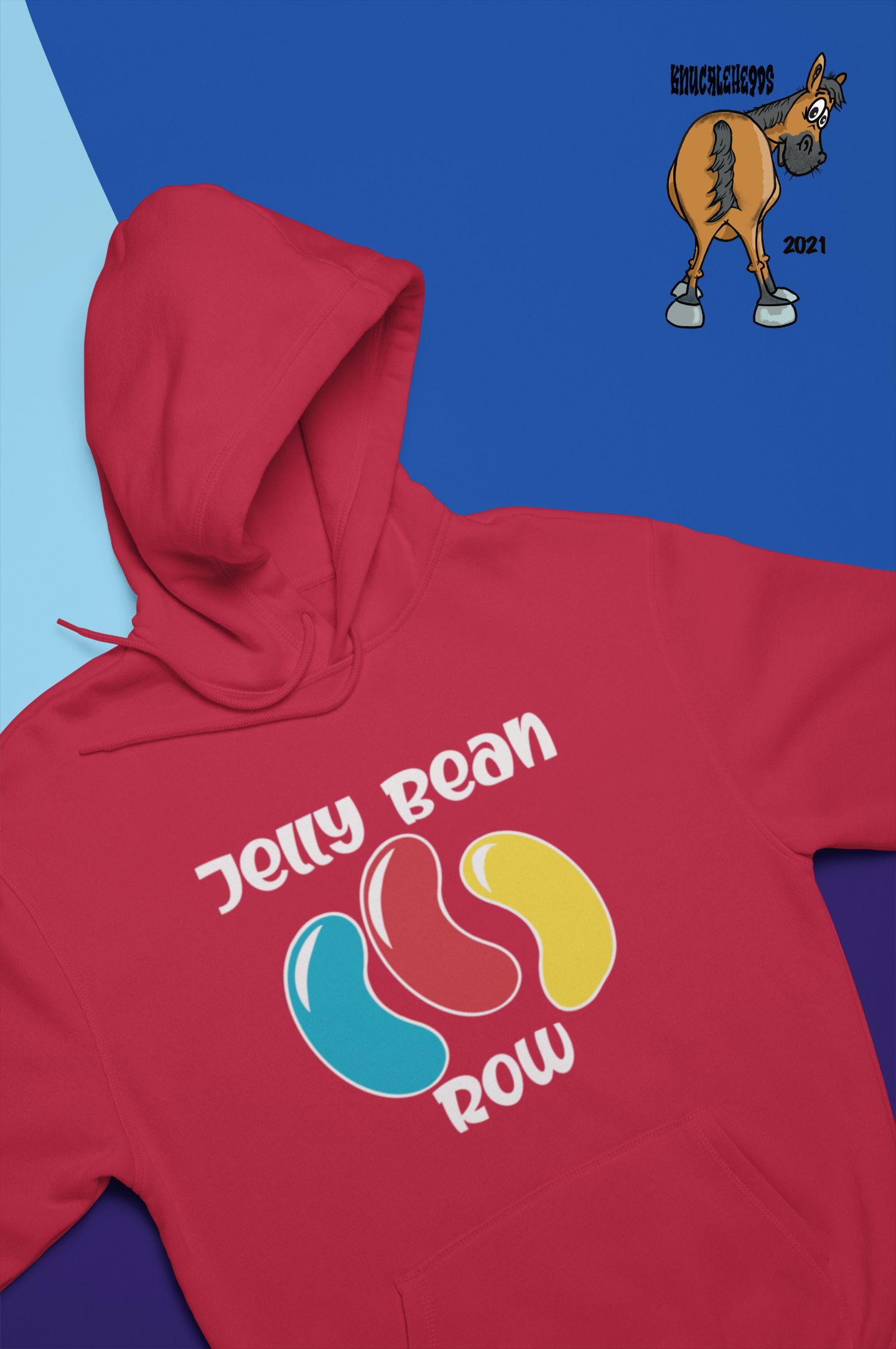 Jelly Bean Row Hoodie