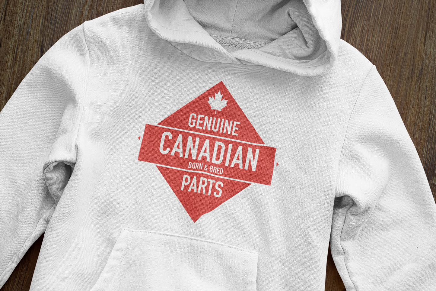 Canadian "Genuine Born and Bred" Hoodie